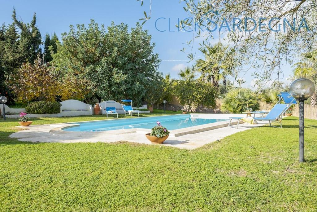 Alghero Villa Josephine Con Piscina E Parco Per 8 Ospiti ภายนอก รูปภาพ
